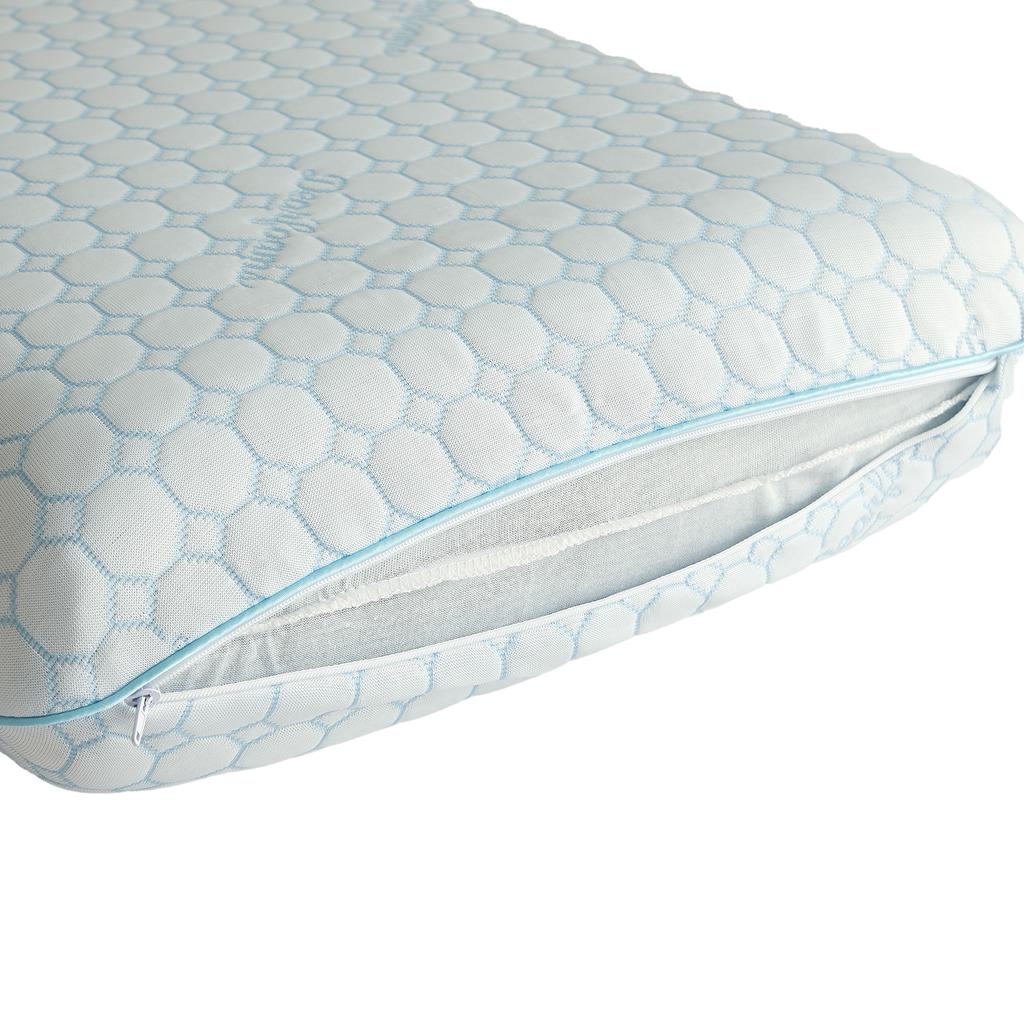 Right Arrow Dearfoam Viscoelastic Foam Cooling Memory Foam Pillow 40.6 cm x 61 cm / 16“ x 24”